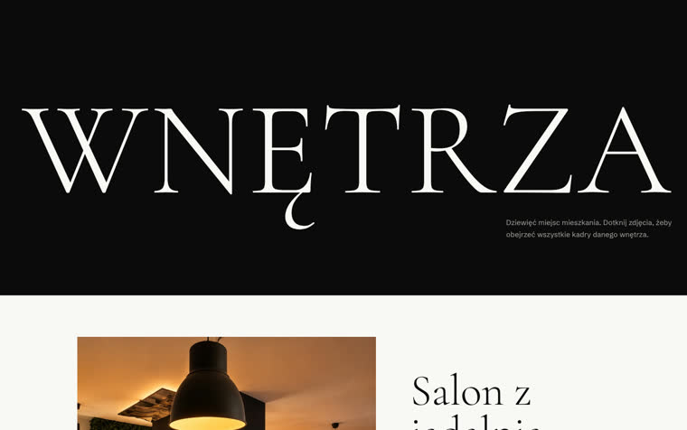 Noir — Wnętrza